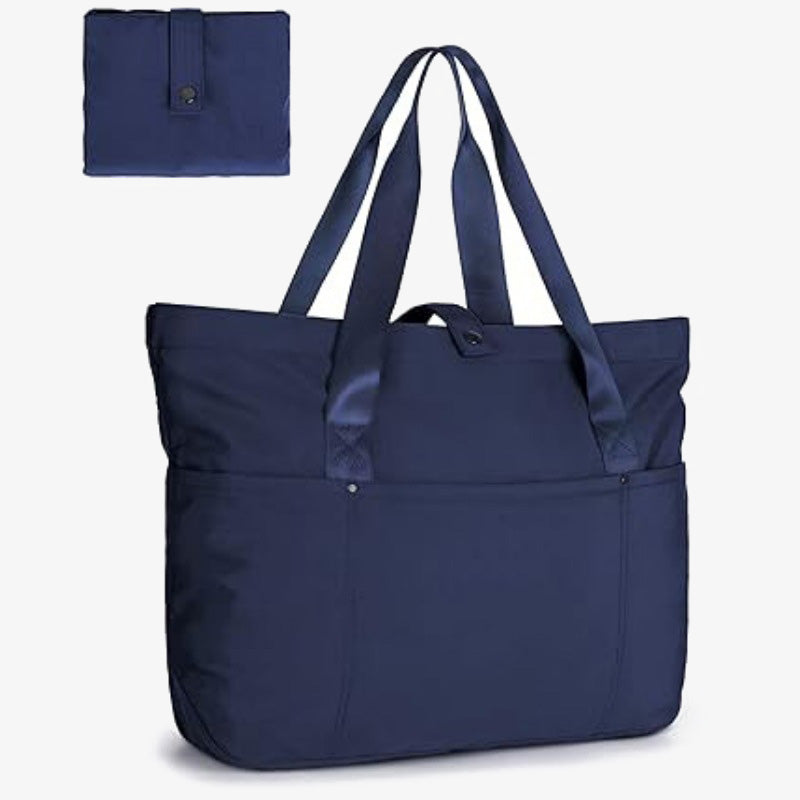 Damen Sporttasche Faltbare Minimalistische Oxford Tote Für Arbeit Reisen