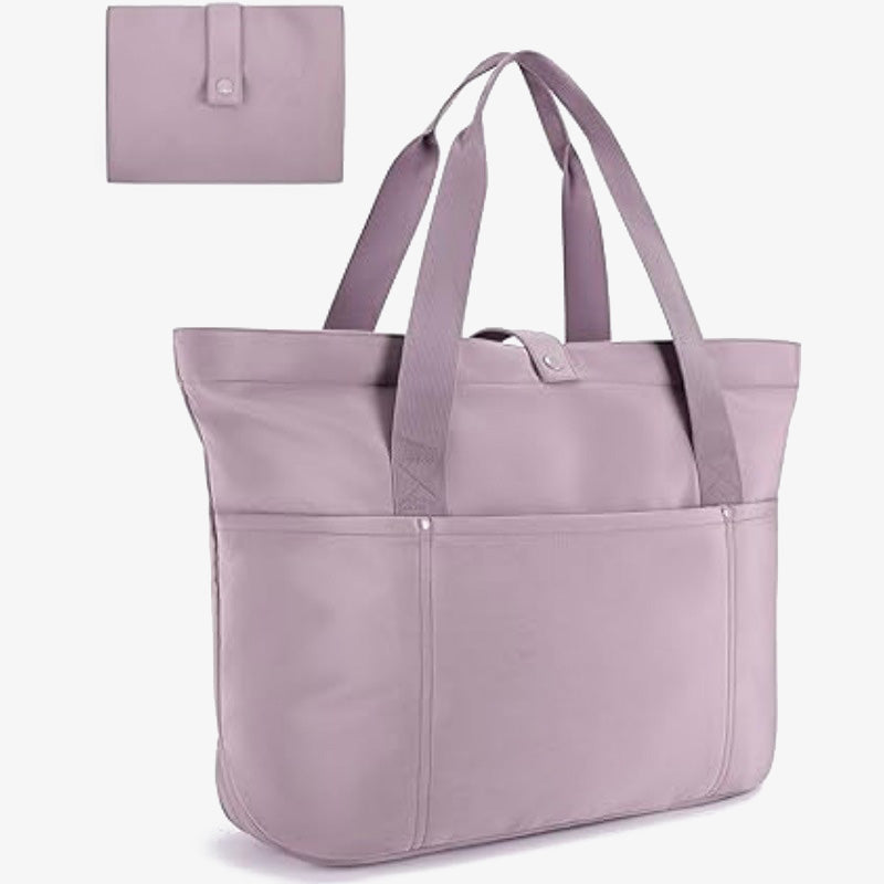 Damen Sporttasche Faltbare Minimalistische Oxford Tote Für Arbeit Reisen