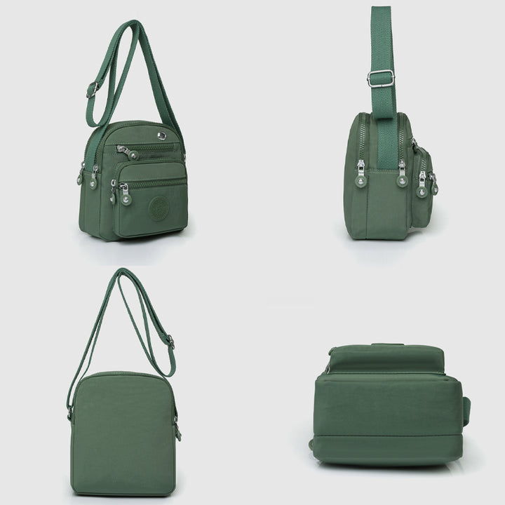 Mini-Umhängetasche für Damen, leicht, mit mehreren Taschen, Schultertasche, Geldbörse