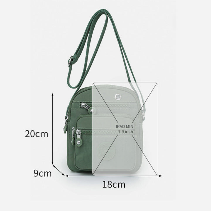 Mini-Umhängetasche für Damen, leicht, mit mehreren Taschen, Schultertasche, Geldbörse