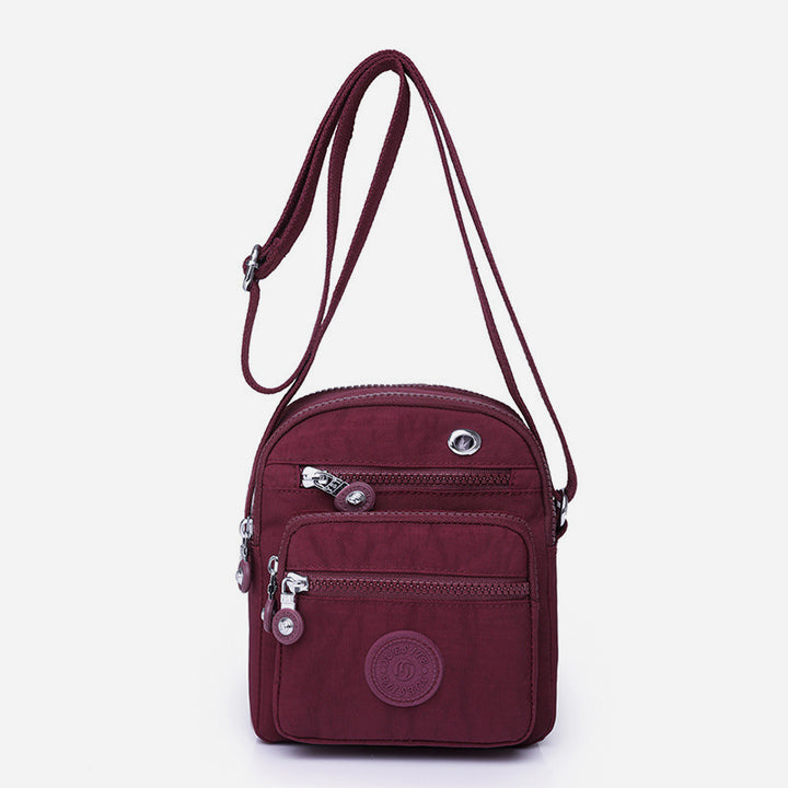 Mini-Umhängetasche für Damen, leicht, mit mehreren Taschen, Schultertasche, Geldbörse