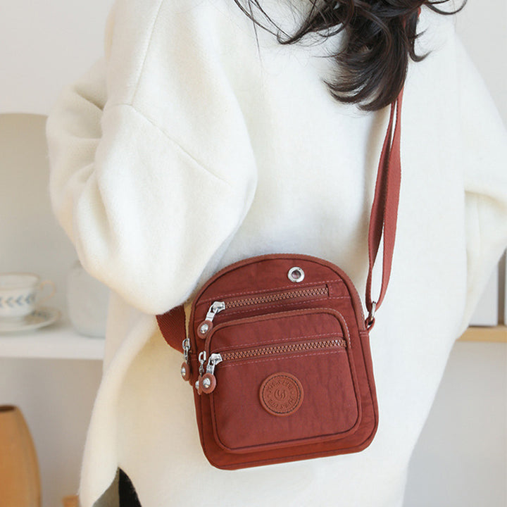 Mini-Umhängetasche für Damen, leicht, mit mehreren Taschen, Schultertasche, Geldbörse