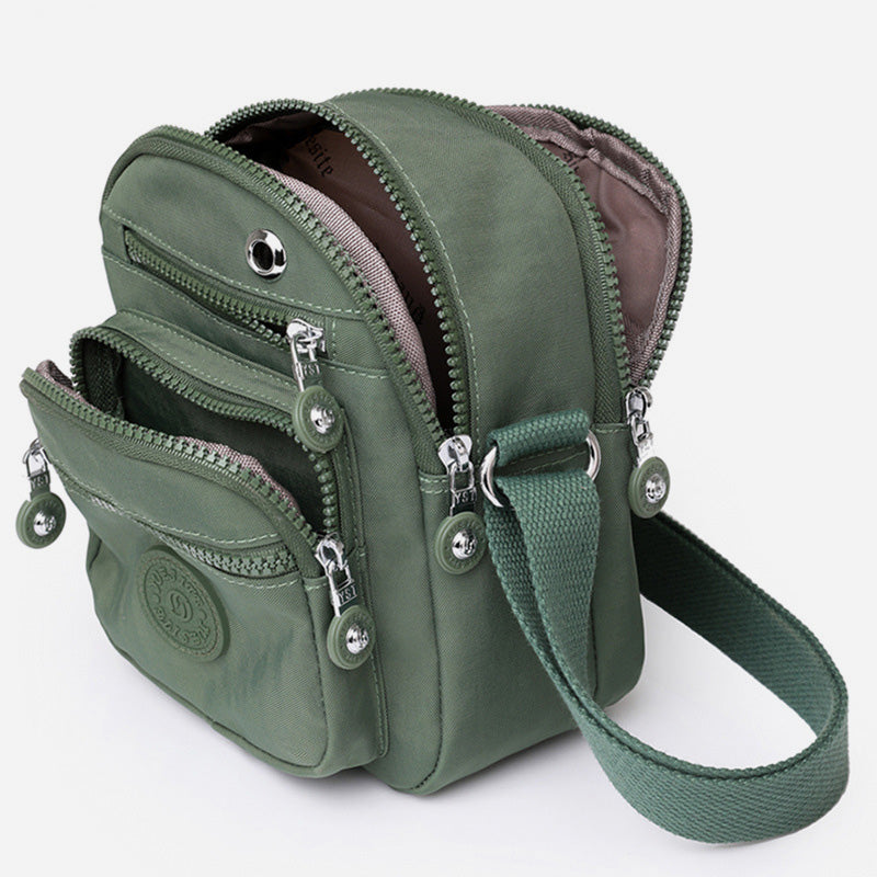 Mini-Umhängetasche für Damen, leicht, mit mehreren Taschen, Schultertasche, Geldbörse