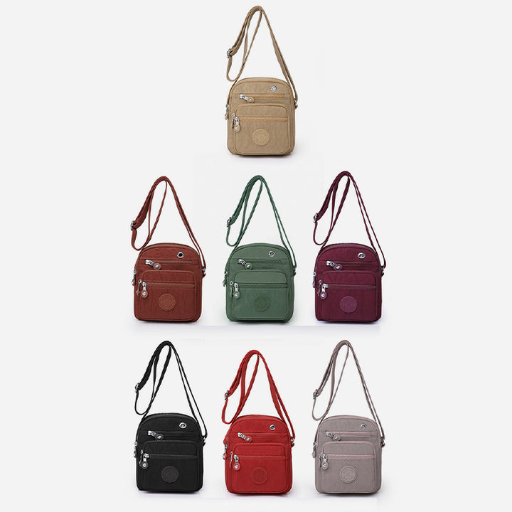 Mini-Umhängetasche für Damen, leicht, mit mehreren Taschen, Schultertasche, Geldbörse