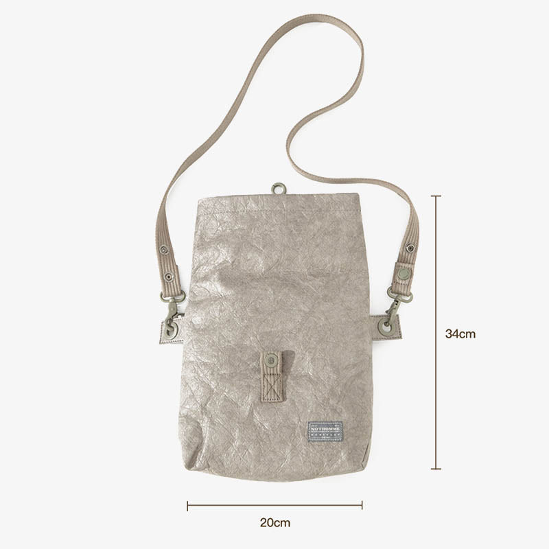 Umweltfreundliche Tyvek-Tasche, Crossbody-Geldbörse, reißfeste Umhängetasche