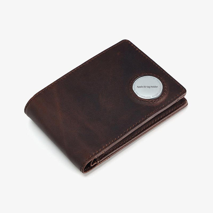 Multifunktionale Apple Wallet RFID-blockierende Geldbörse mit Airtag-Steckplatz