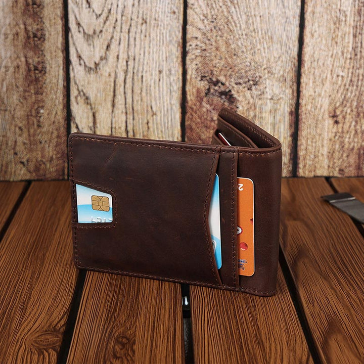 Multifunktionale Apple Wallet RFID-blockierende Geldbörse mit Airtag-Steckplatz