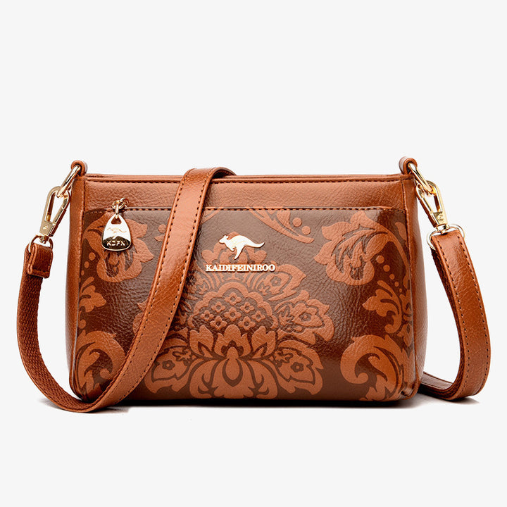 Vintage Frauen Floral Handtasche Crossbody Geldbörsen Damen Casual Schulter Taschen