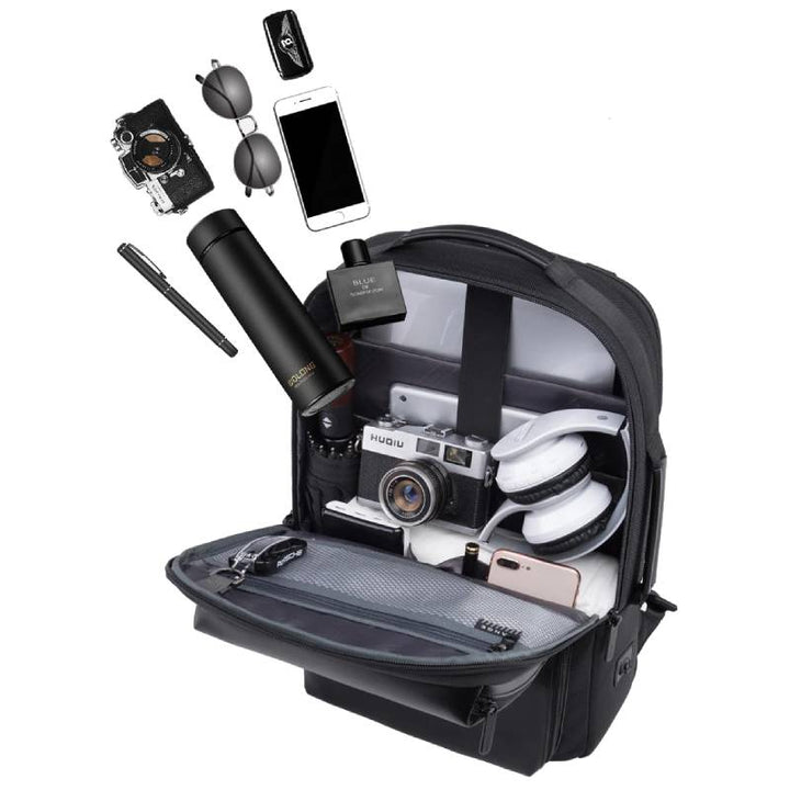 Business-Reise-Rucksack mit großem Fassungsvermögen für Männer, passend für 15,6-Zoll-Laptops