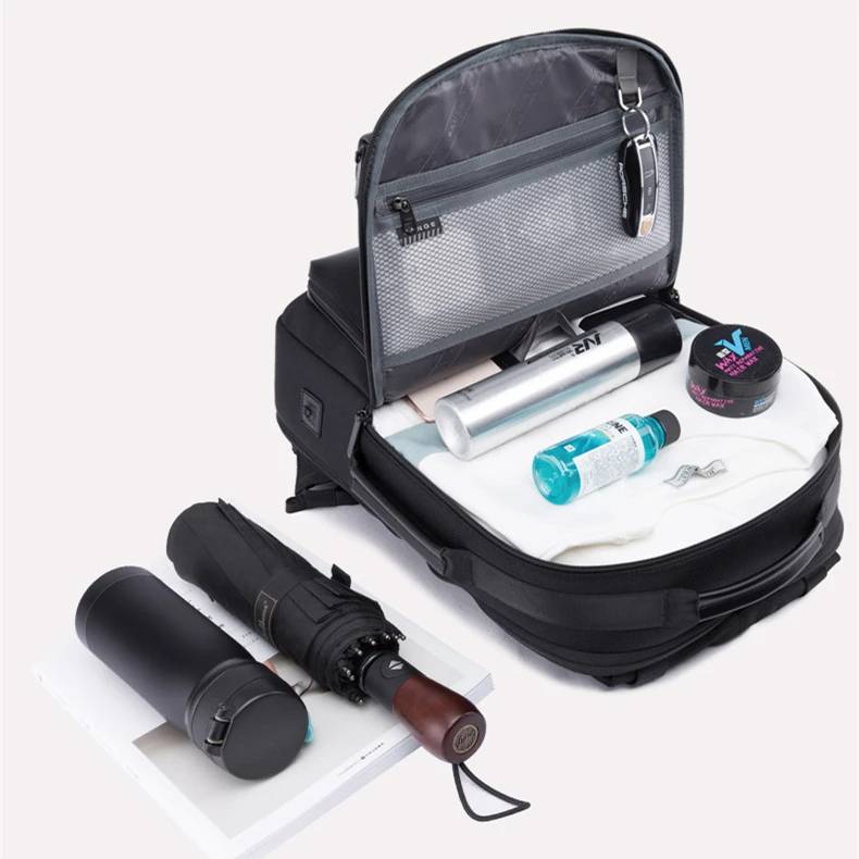 Business-Reise-Rucksack mit großem Fassungsvermögen für Männer, passend für 15,6-Zoll-Laptops
