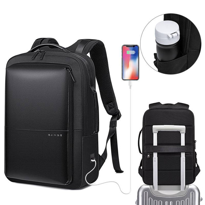 Business-Reise-Rucksack mit großem Fassungsvermögen für Männer, passend für 15,6-Zoll-Laptops