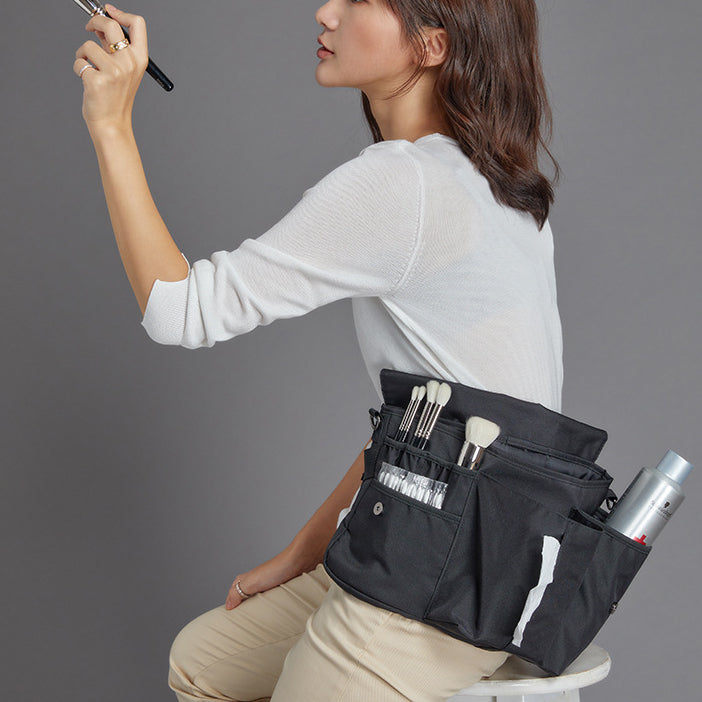 Taillen-Make-up-Tasche für die Kommode, tragbare Aufbewahrungstasche für Pinsel außerhalb