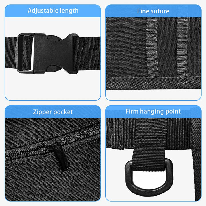 Taillenschürze für Restaurantkellner, langlebige Tasche für Gartengeräte 