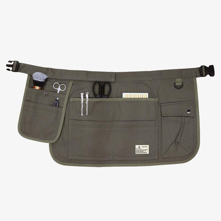 Frauen Männer Mehrere Tasche Kurze Schürze Robuste Leinwand Werkzeuge Tasche