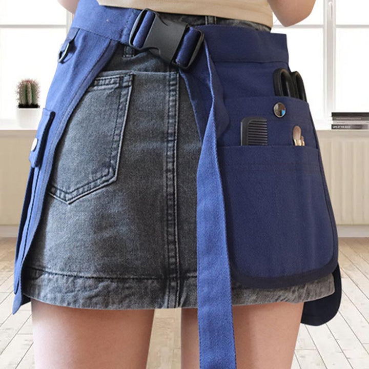 Frauen Männer Mehrere Tasche Kurze Schürze Robuste Leinwand Werkzeuge Tasche