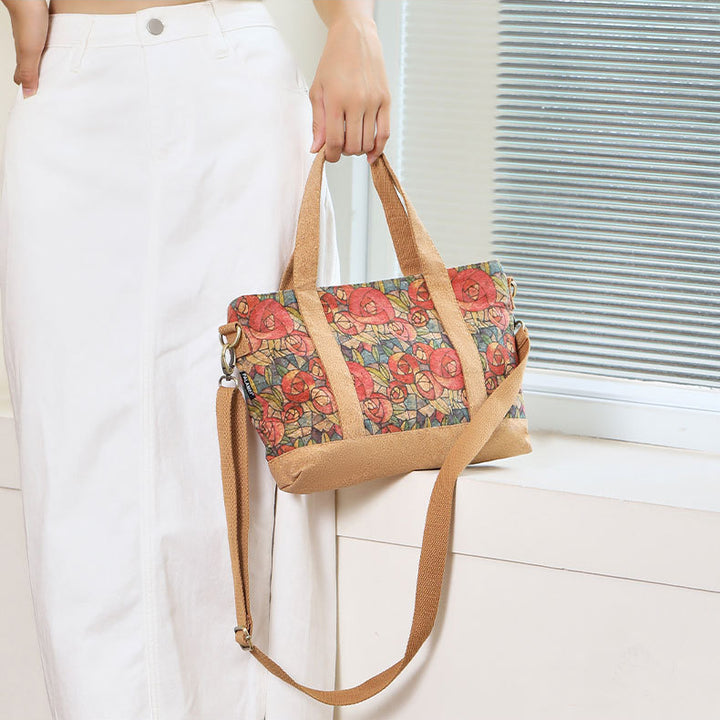 Tragbare Tragetasche für Damen, umweltfreundliche Korktasche, Palamei