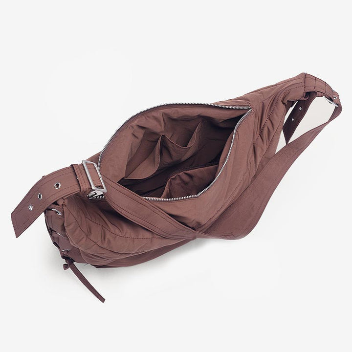 Minimalistische Unterarmtasche für Damen, weiche Oxford-Umhängetasche für Pendler