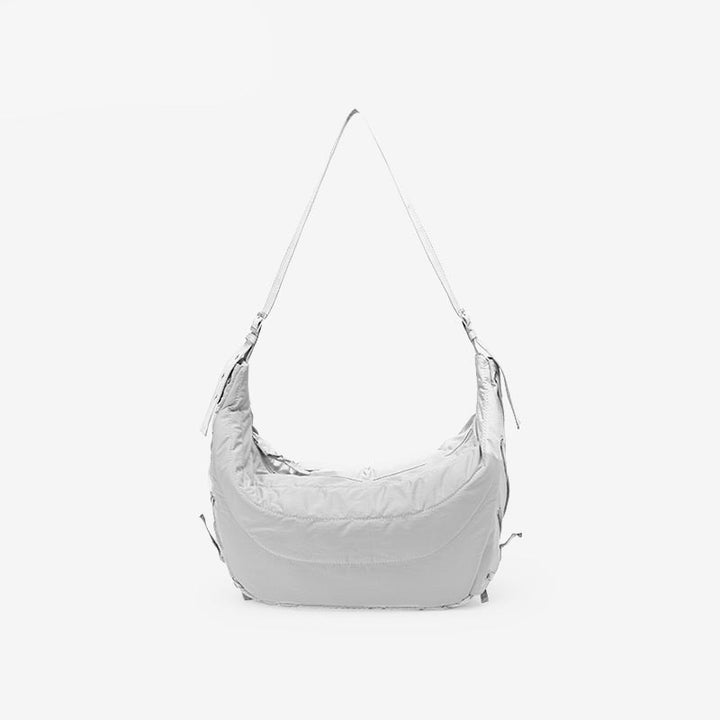 Minimalistische Unterarmtasche für Damen, weiche Oxford-Umhängetasche für Pendler