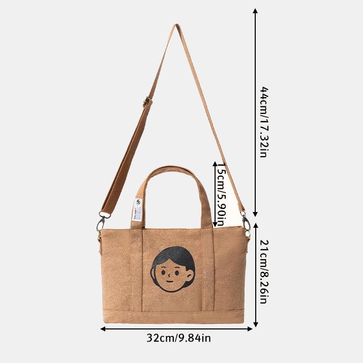 Tragbare Tragetasche für Damen, umweltfreundliche Korktasche, Palamei