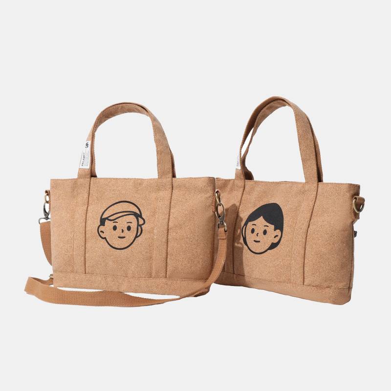 Tragbare Tragetasche für Damen, umweltfreundliche Korktasche, Palamei
