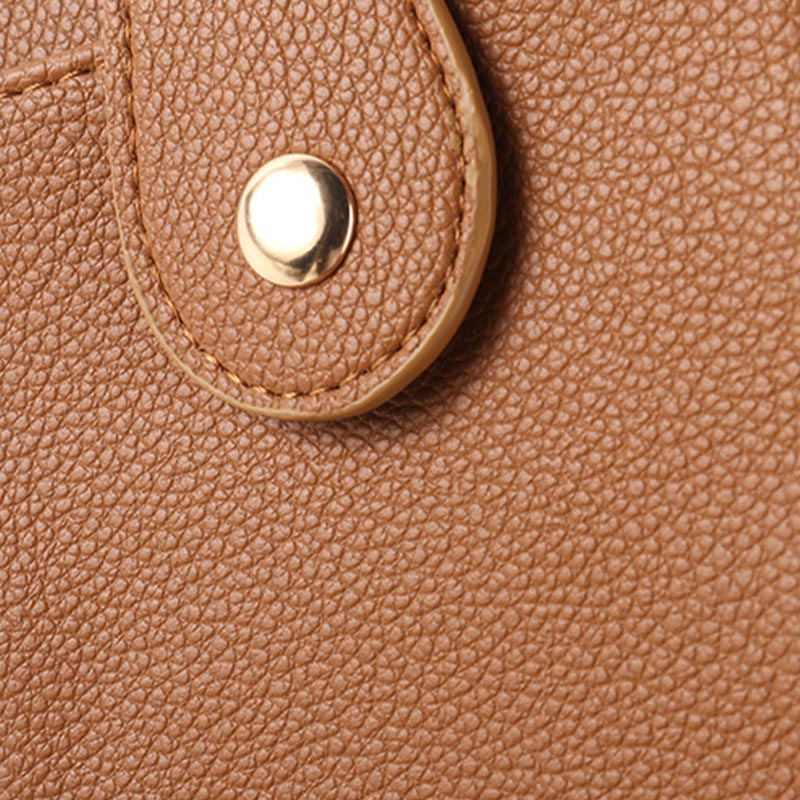 Umhängetasche mit zwei Fächern für Damen, Akkordeon-Telefontasche