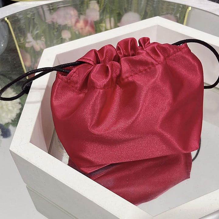 Blütenblatt Blume für Party Einfarbig Abendtasche