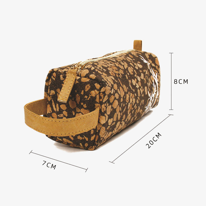 Umweltfreundliche Kaffeesatz-Make-up-Tasche, tragbar für unterwegs