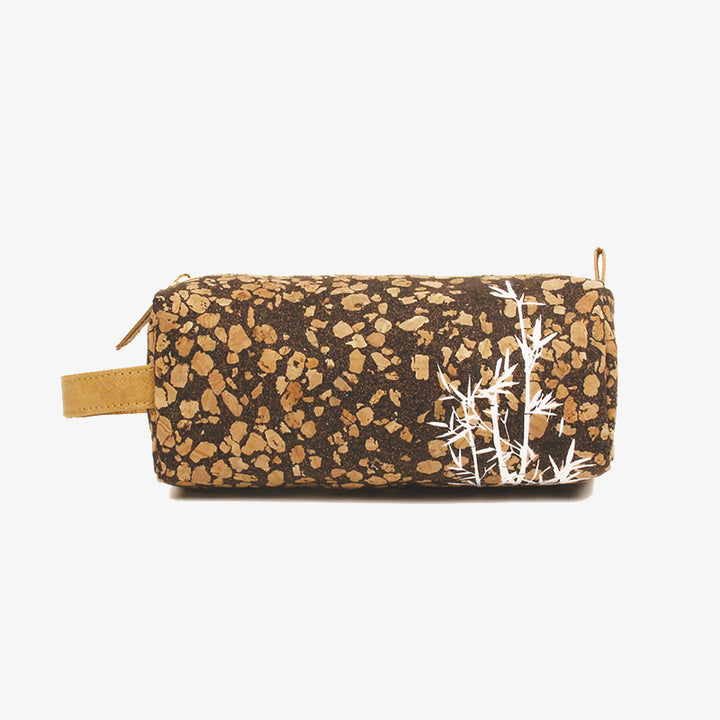 Umweltfreundliche Kaffeesatz-Make-up-Tasche, tragbar für unterwegs