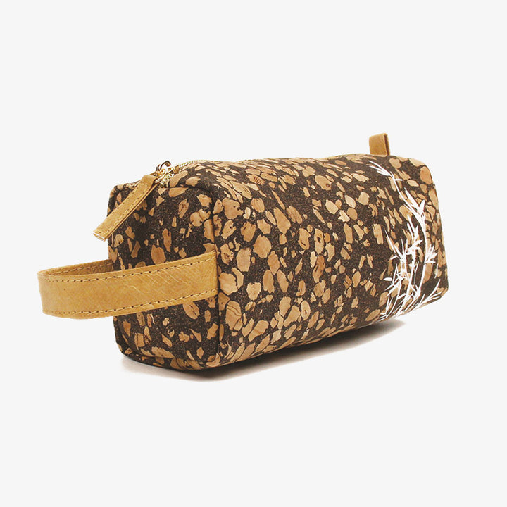 Umweltfreundliche Kaffeesatz-Make-up-Tasche, tragbar für unterwegs