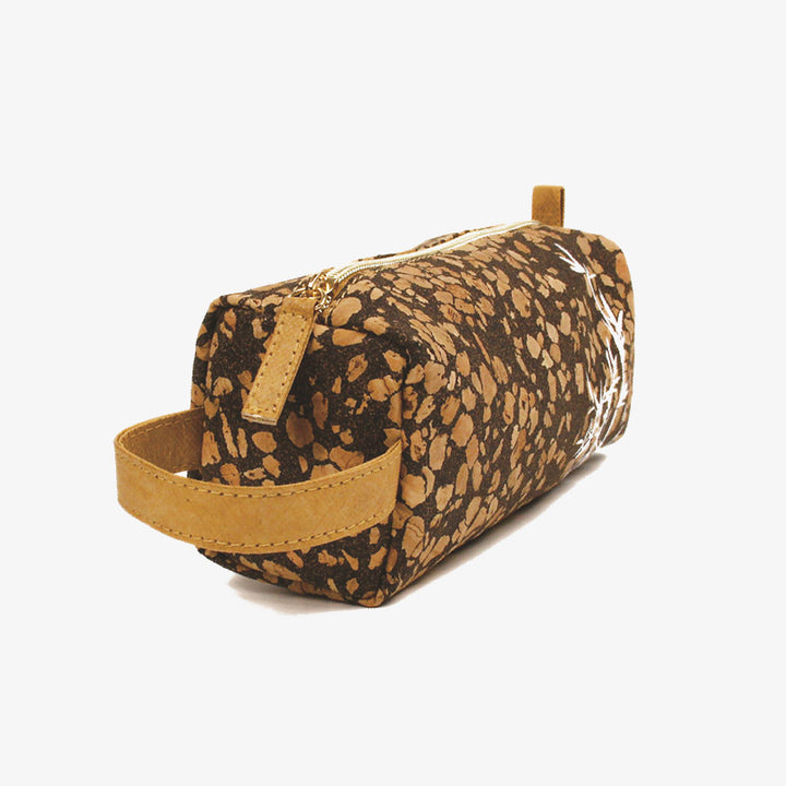 Umweltfreundliche Kaffeesatz-Make-up-Tasche, tragbar für unterwegs