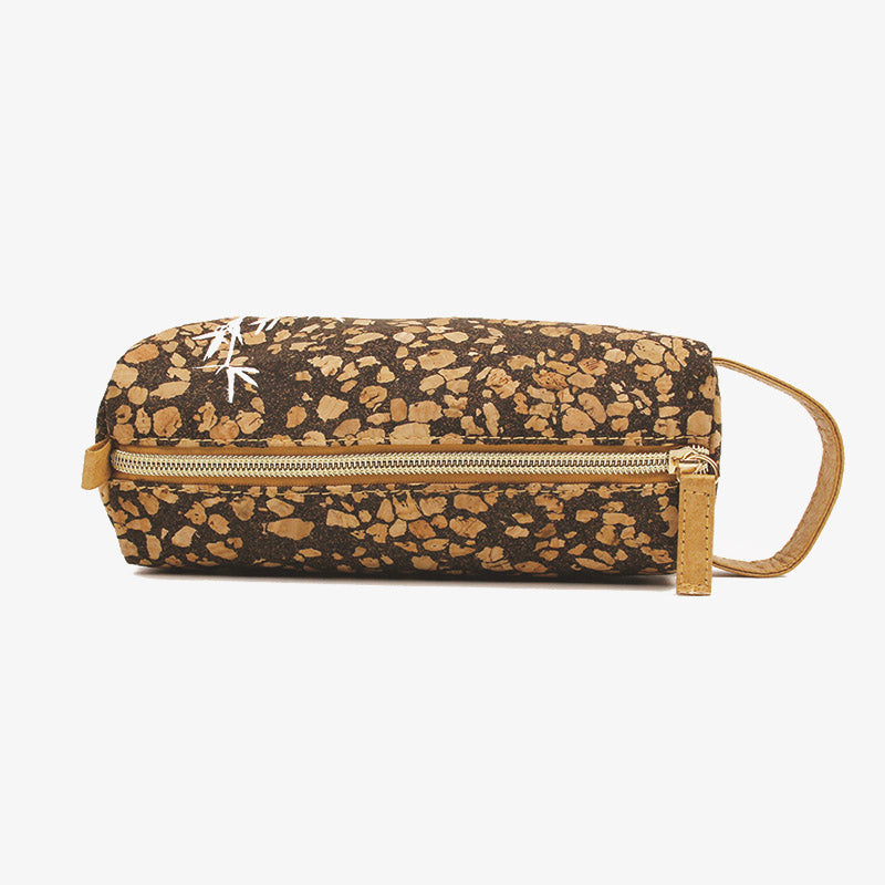Umweltfreundliche Kaffeesatz-Make-up-Tasche, tragbar für unterwegs