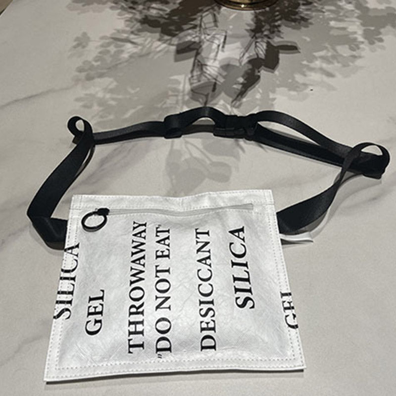 Umweltfreundliche wasserdichte Umhängetasche aus Papiergeldbörse mit kreativer Trockenmittelform