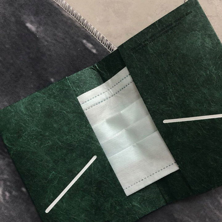 Robuste Hülle aus Kraftpapier für Ticket-Schutzkarten