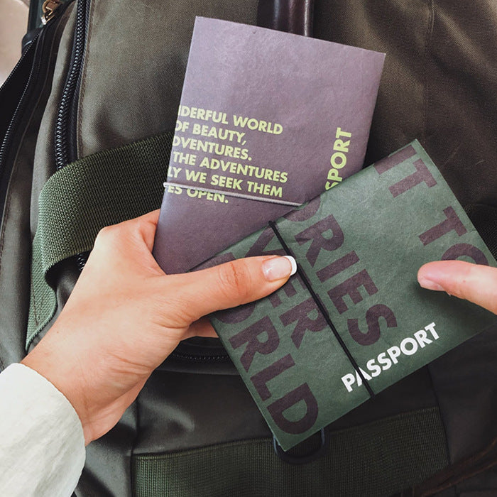 Robuste Hülle aus Kraftpapier für Ticket-Schutzkarten