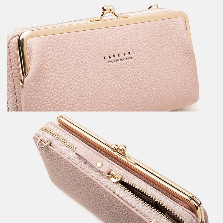 Multifunktionale Umhängetasche mit großem Fassungsvermögen und Kiss-Lock-Design - image 12