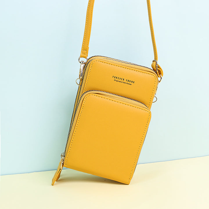 Handytasche mit mehreren Fächern und transparentem Fenster - image 9