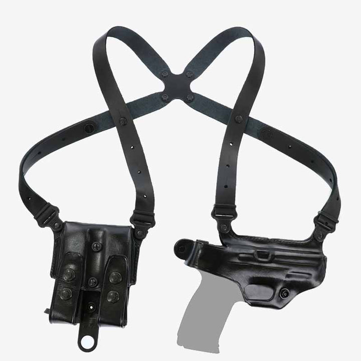 Vintage Punk Holster für Cosplay Vegan Leder Weste Beutel