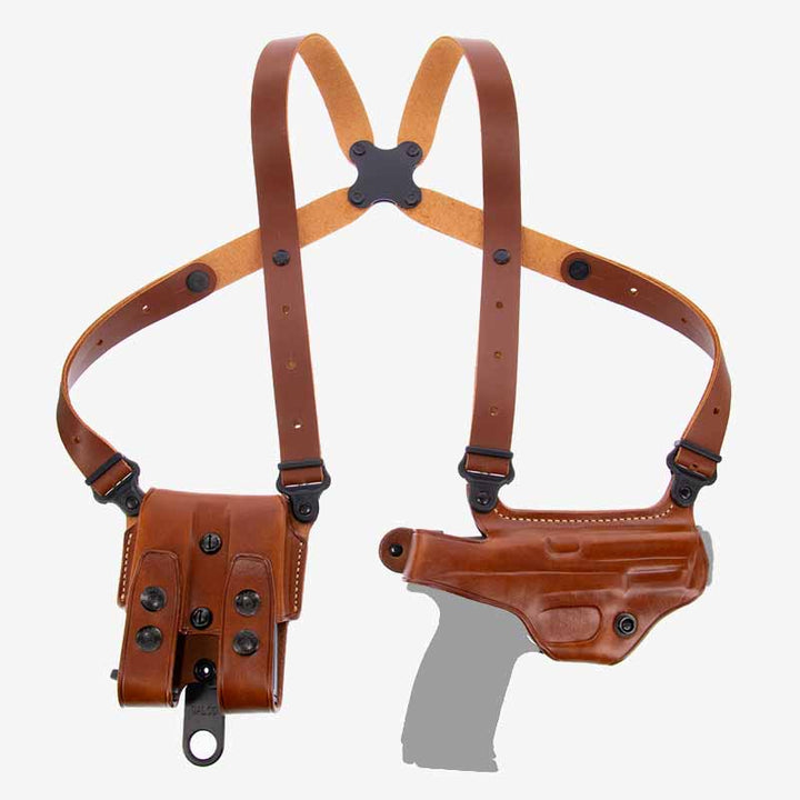 Vintage Punk Holster für Cosplay Vegan Leder Weste Beutel