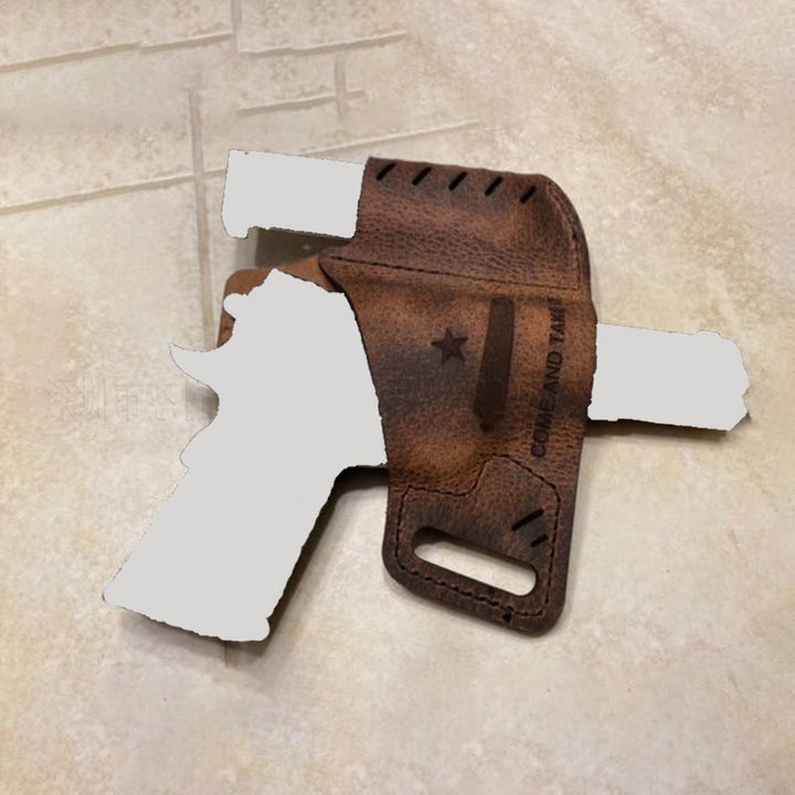 Gürtelholster aus echtem Leder mit Magazintasche, mehrere Modelle für G19, P365, M1911