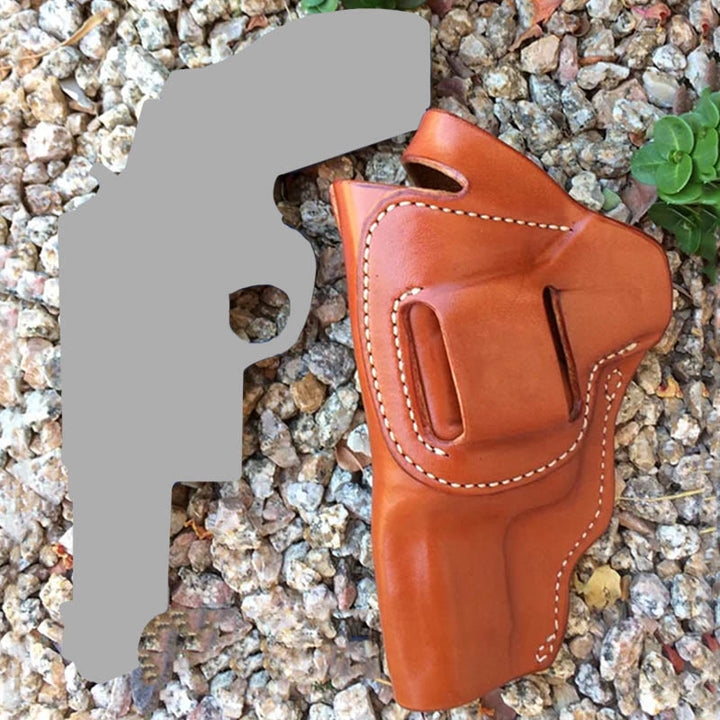 Punk Außerhalb Der Hosenbund Holster Retro Leder Versteckte Tasche
