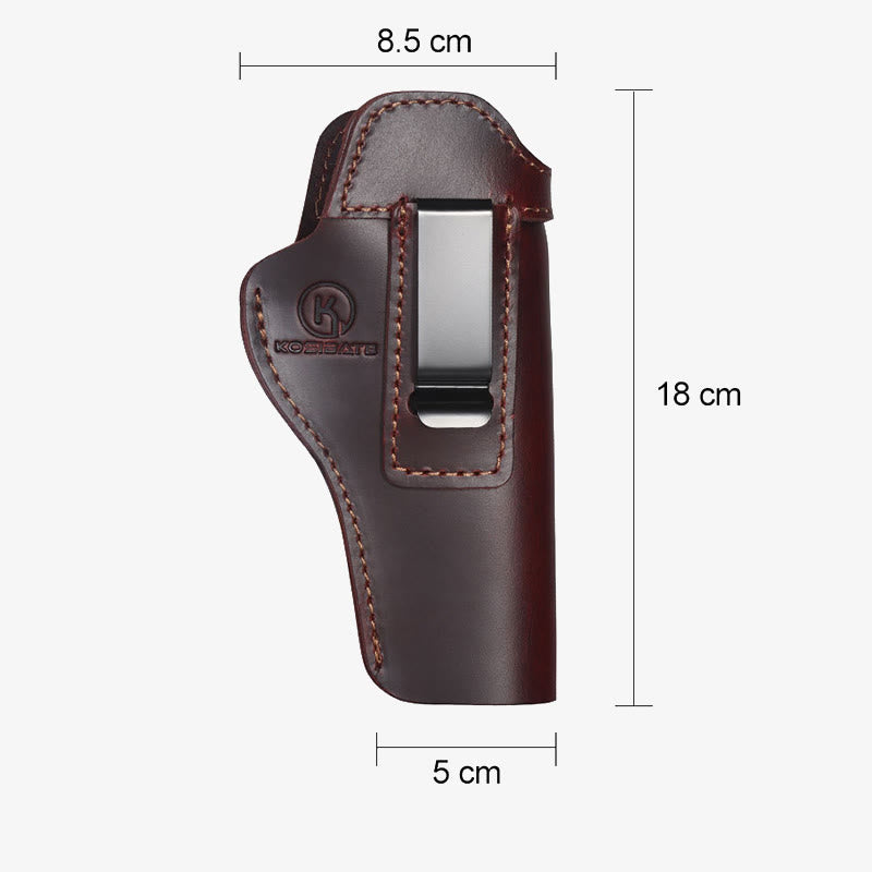 Taktische Outdoor-Lederholster Tragbare 1911 versteckte Hüfttasche