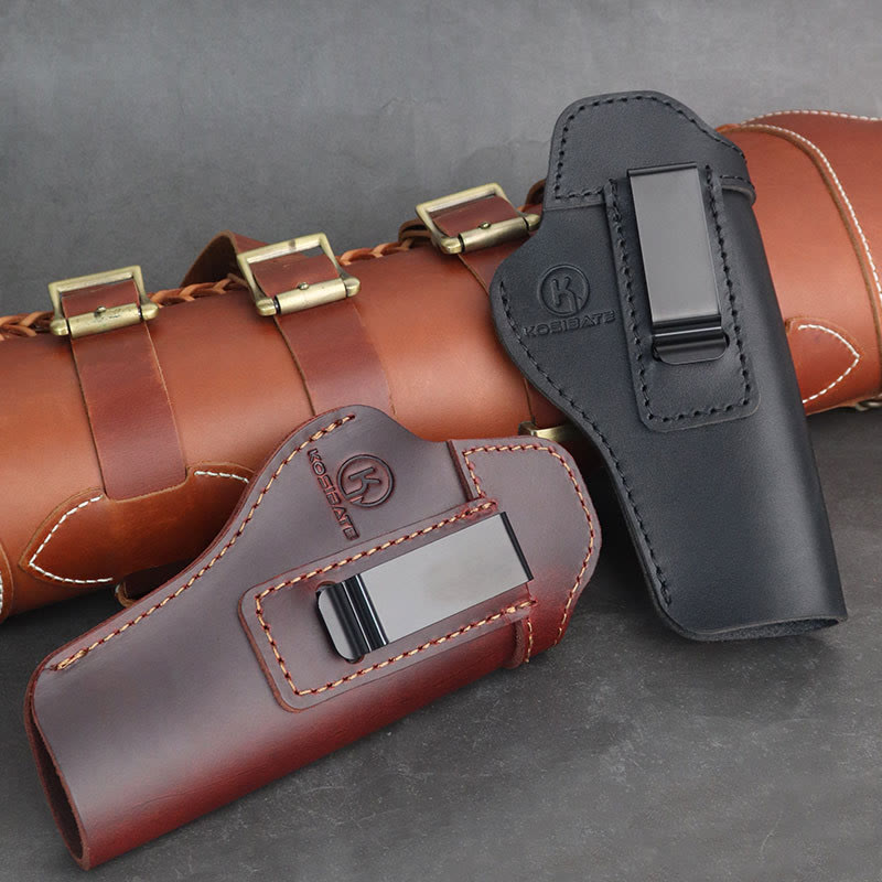 Taktische Outdoor-Lederholster Tragbare 1911 versteckte Hüfttasche