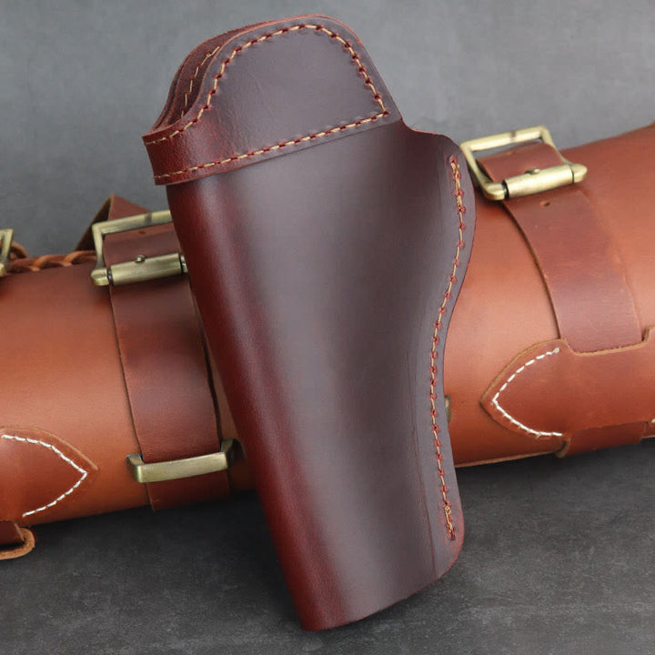 Taktische Outdoor-Lederholster Tragbare 1911 versteckte Hüfttasche
