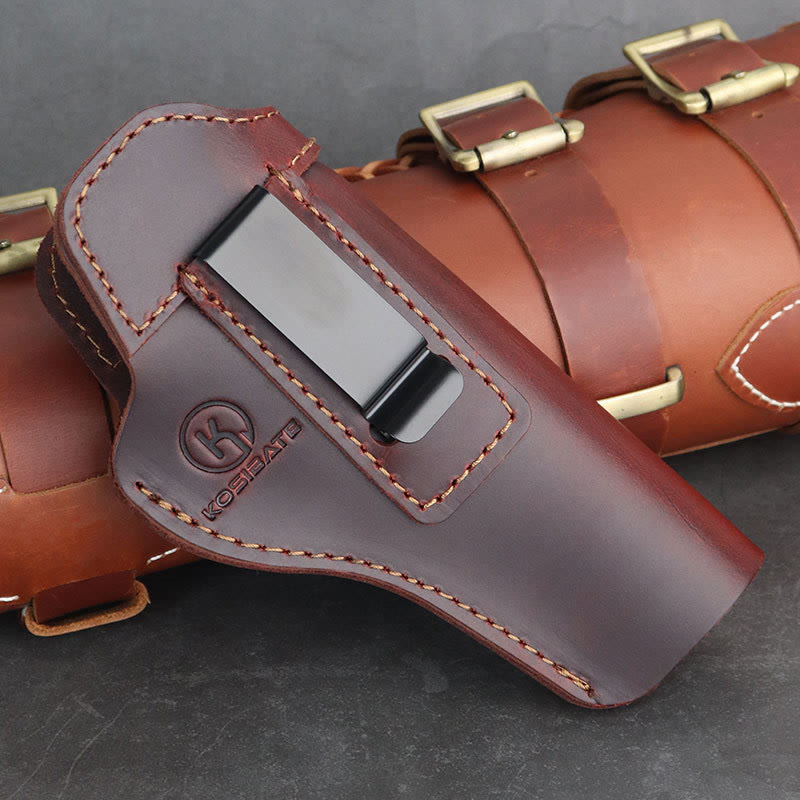 Taktische Outdoor-Lederholster Tragbare 1911 versteckte Hüfttasche