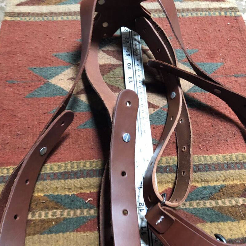 Vintage Leder Schulterholster versteckte Weste Achseltasche für Männer