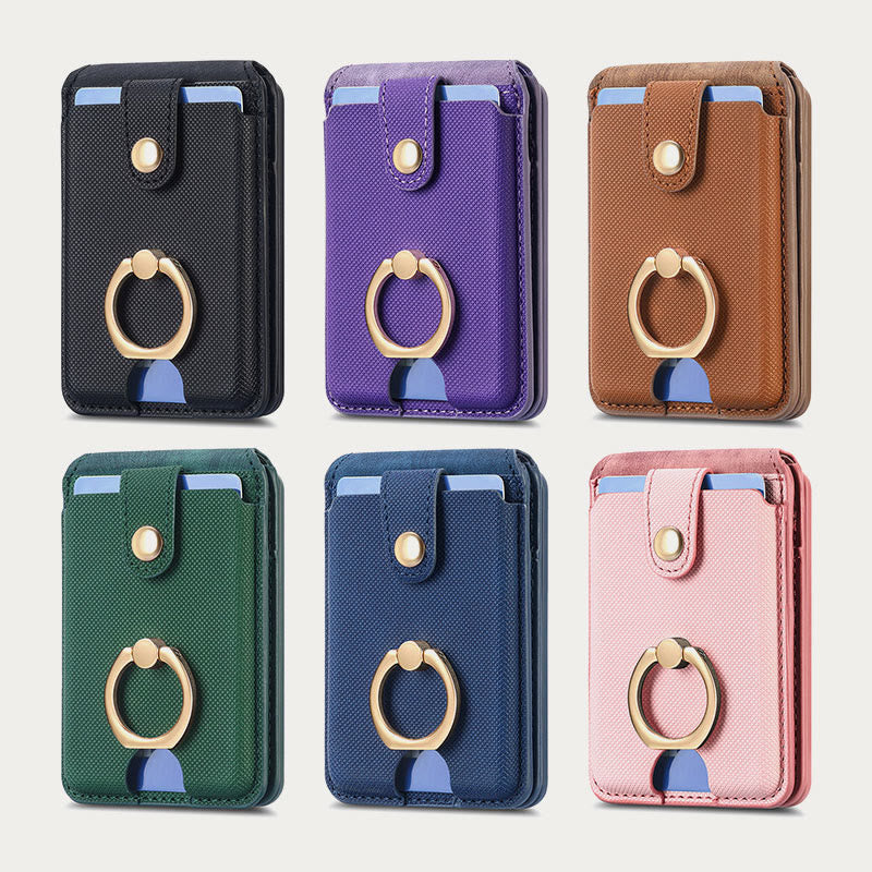 Magnetische Geldbörse, kompatibel mit MagSafe RFID Blocking Wallet für iPhone