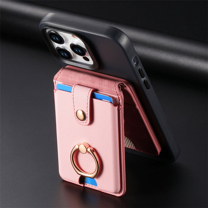Magnetische Geldbörse, kompatibel mit MagSafe RFID Blocking Wallet für iPhone