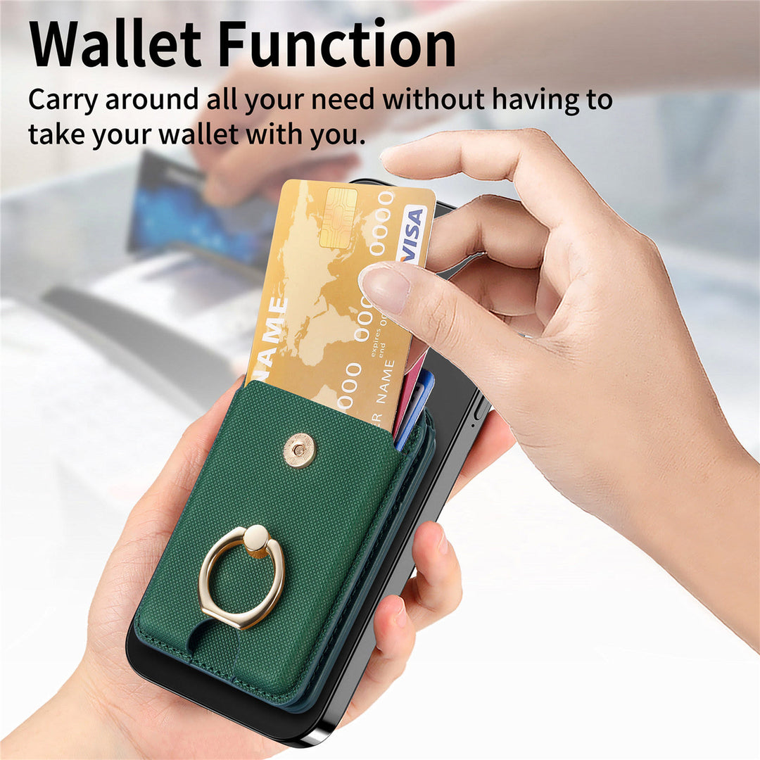 Magnetische Geldbörse, kompatibel mit MagSafe RFID Blocking Wallet für iPhone