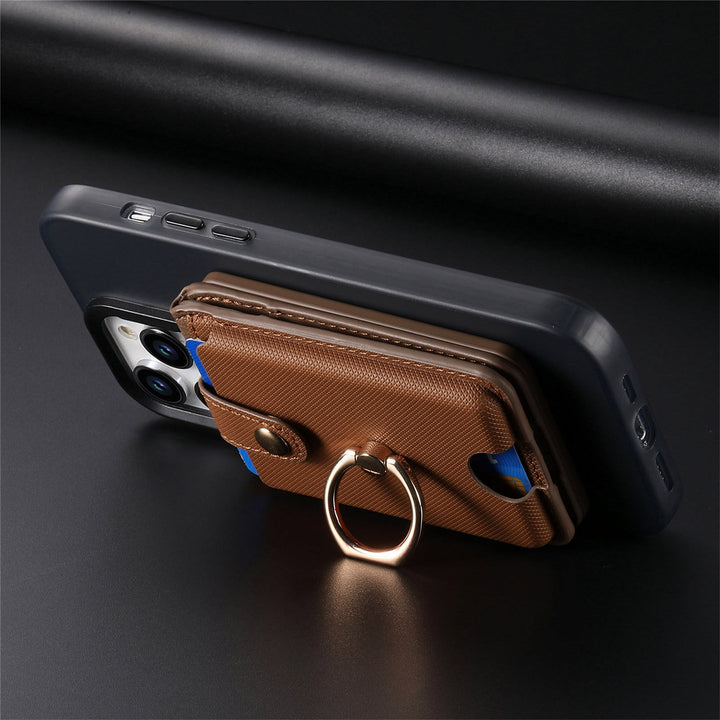 Magnetische Geldbörse, kompatibel mit MagSafe RFID Blocking Wallet für iPhone