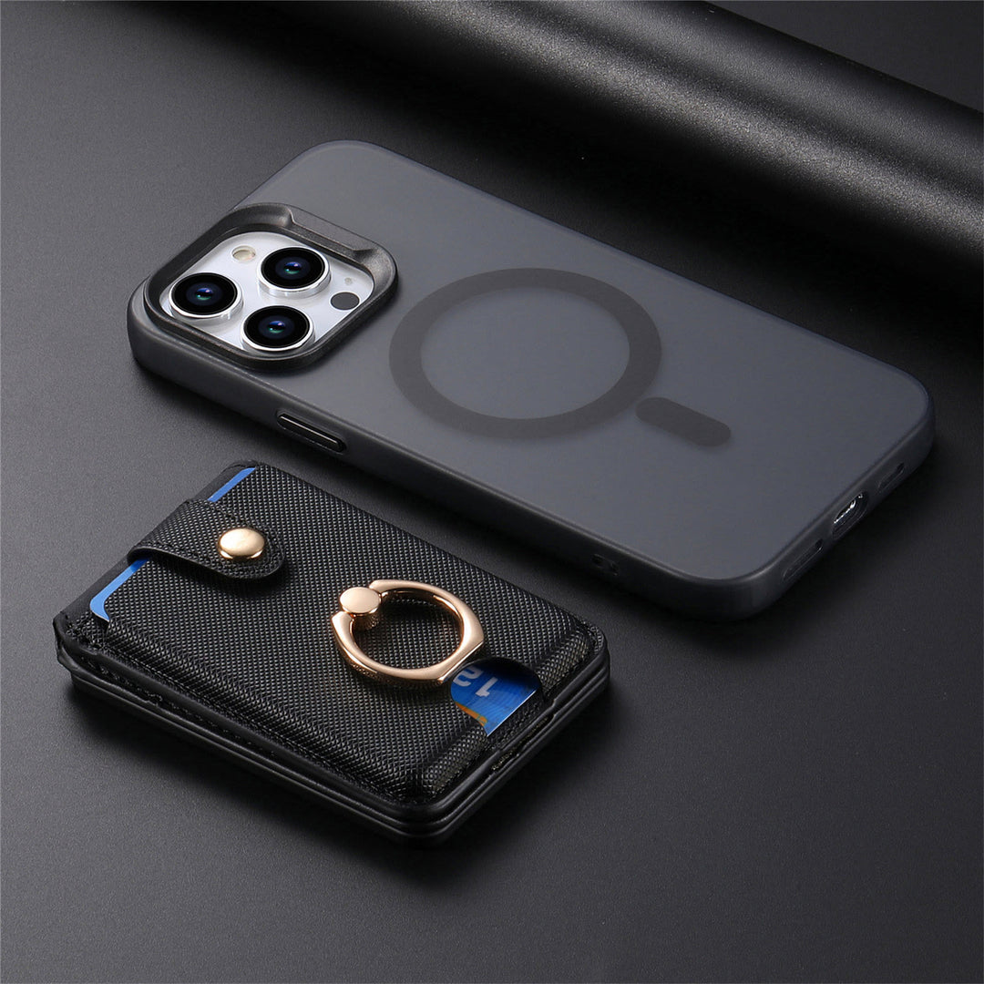 Magnetische Geldbörse, kompatibel mit MagSafe RFID Blocking Wallet für iPhone